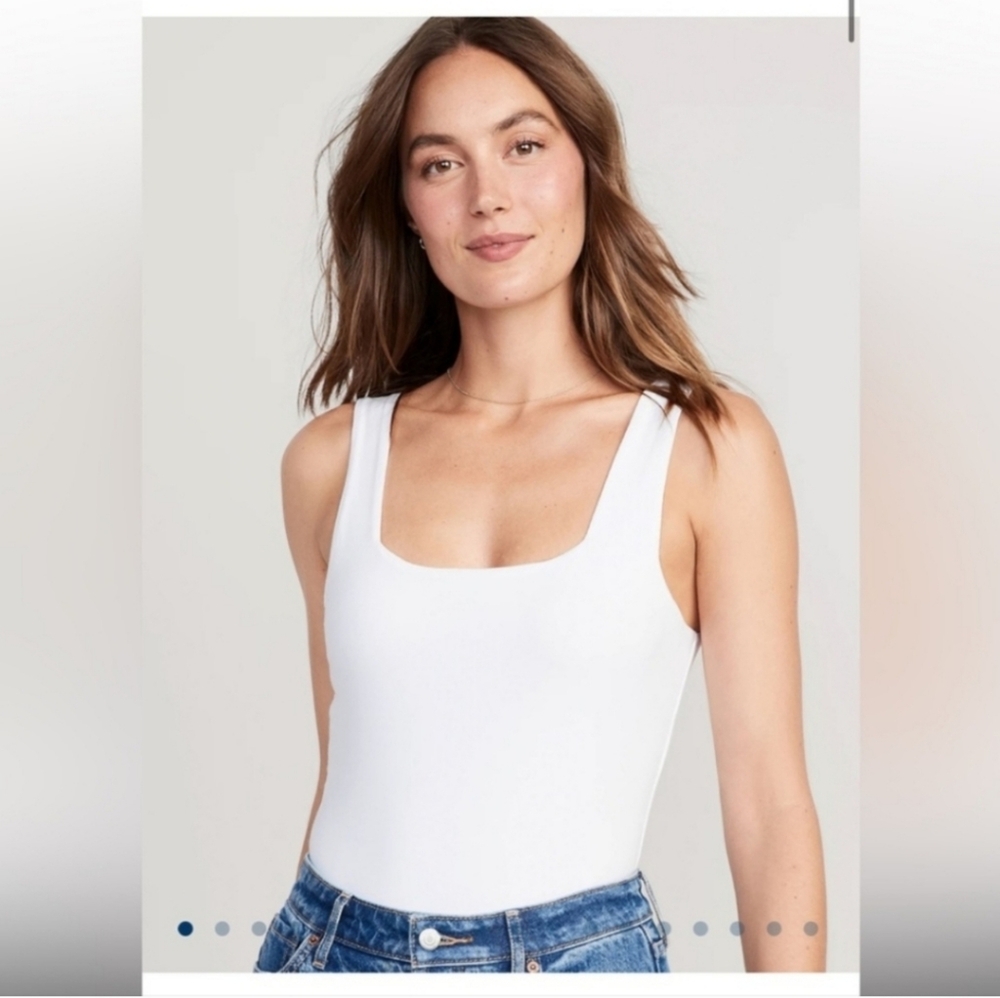 Old Navy Tall Square Neck Bodysuit
